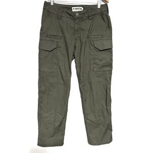 First Tactical Women's Pants Size 12 R Military Green Cargo Utility Work Hunting